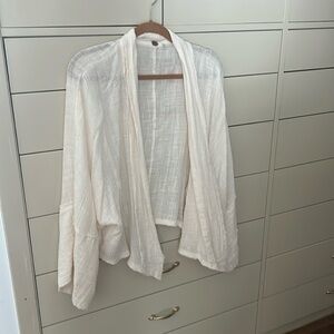 Free People One, cardigan, gauzy size M/L, never worn